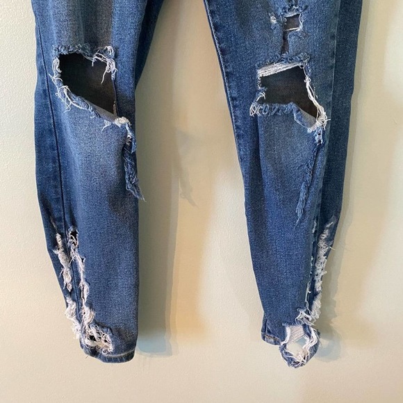 We The Free Women's Distressed Ripped High Rise Jeans - Picture 4 of 9